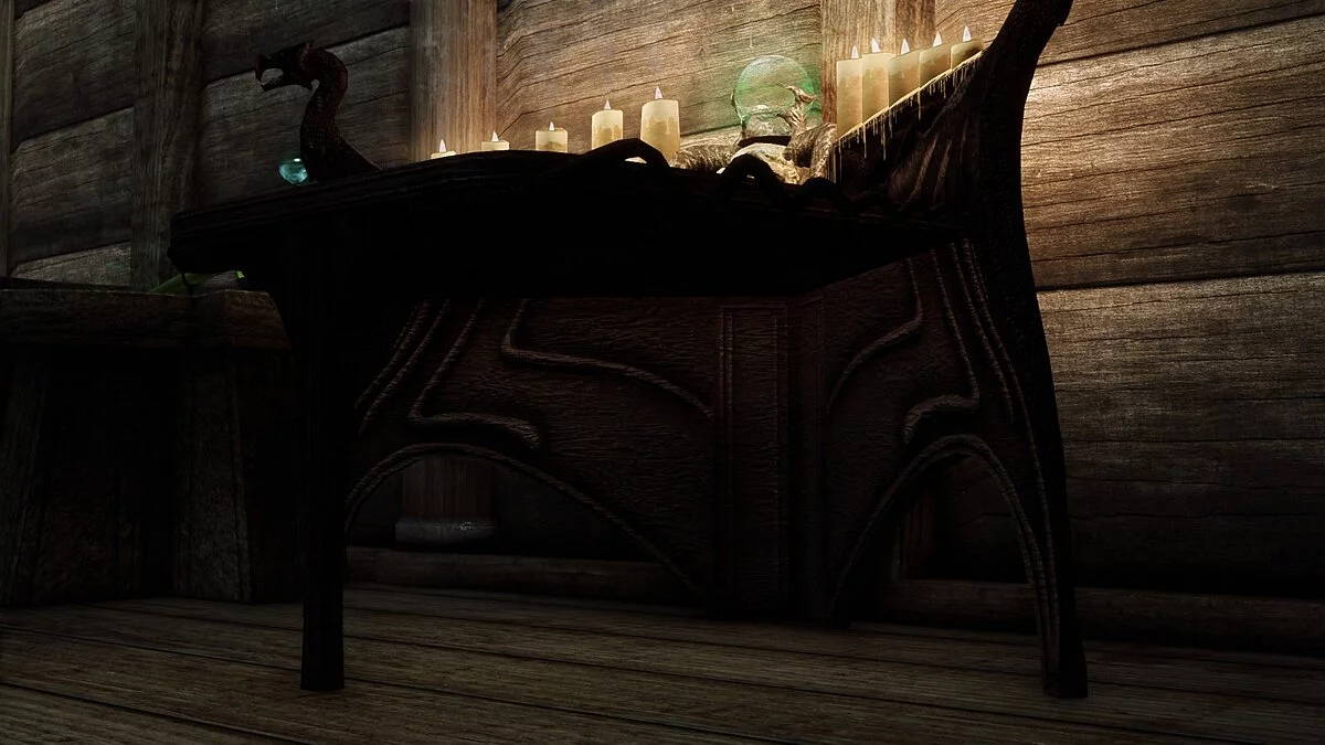Elder Scrolls 5: Skyrim Special Edition — HD текстуры для стола зачарований