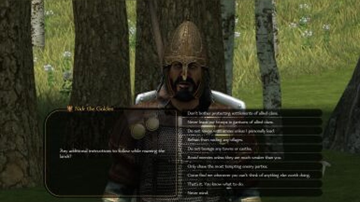 Mount &amp; Blade 2: Bannerlord — Party AI Overhaul and Commands v2.3.4 for e.1.2.1 (Managing squads of your clanmates)