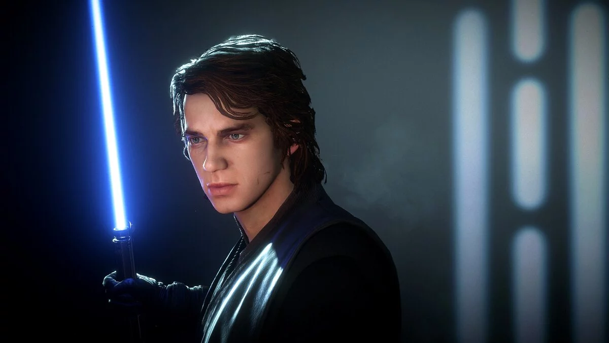 Star Wars: Battlefront 2 — Anakin's enhanced face