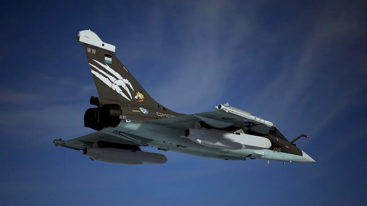 Ace Combat 7: Skies Unknown — Раскраска для самолета Rafale M