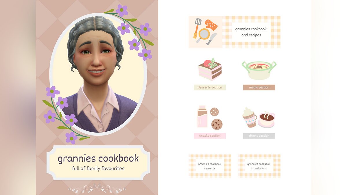 The Sims 4 — Grandmothers Cookbook