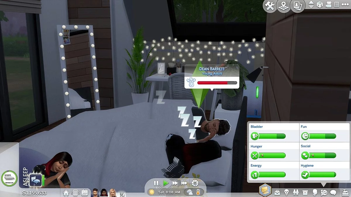 The Sims 4 — Todos los Sims pueden dormir juntos