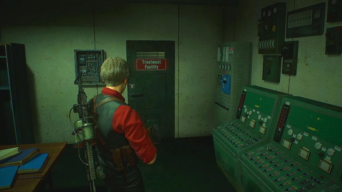 Resident Evil 2 — Ретекстур костюма нуар для Леона