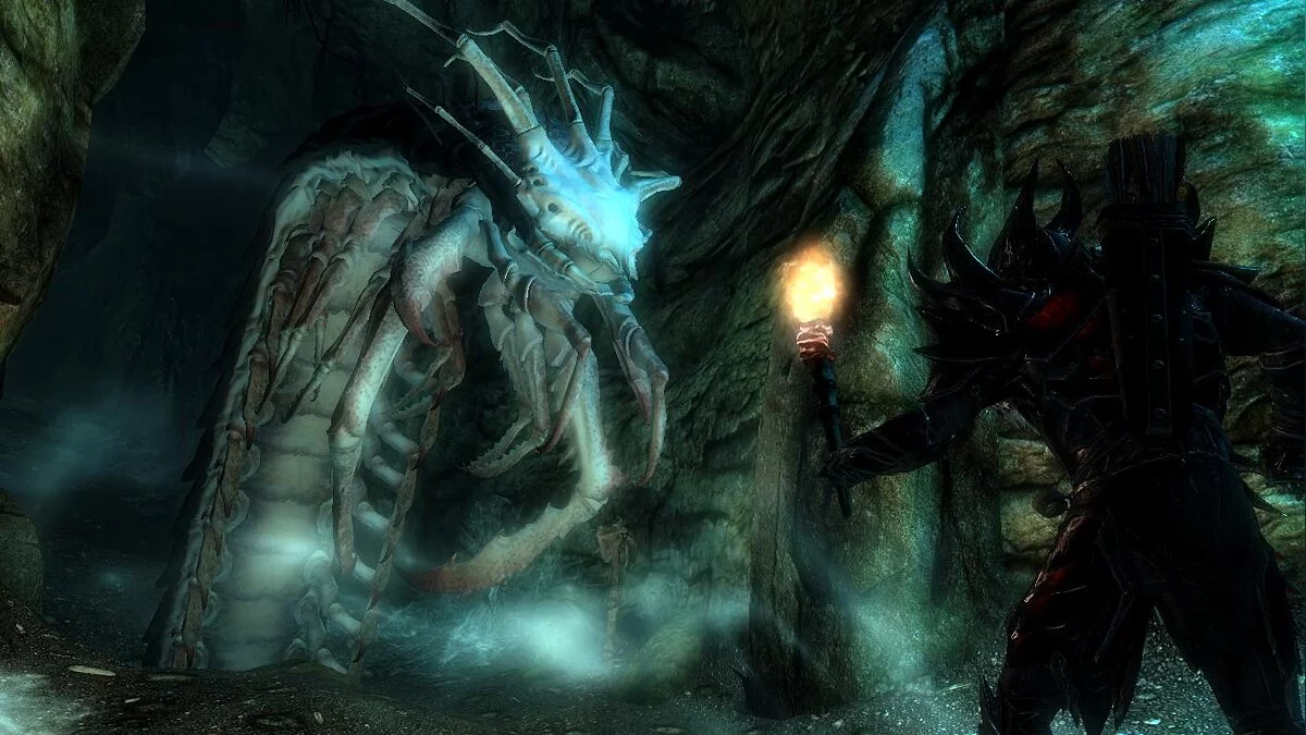 Elder Scrolls 5: Skyrim Special Edition — Гигантские сороконожки