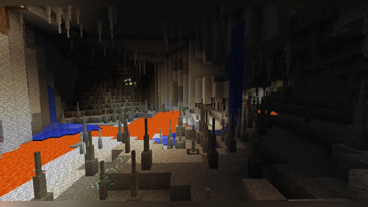 Minecraft — Улучшенные пещеры