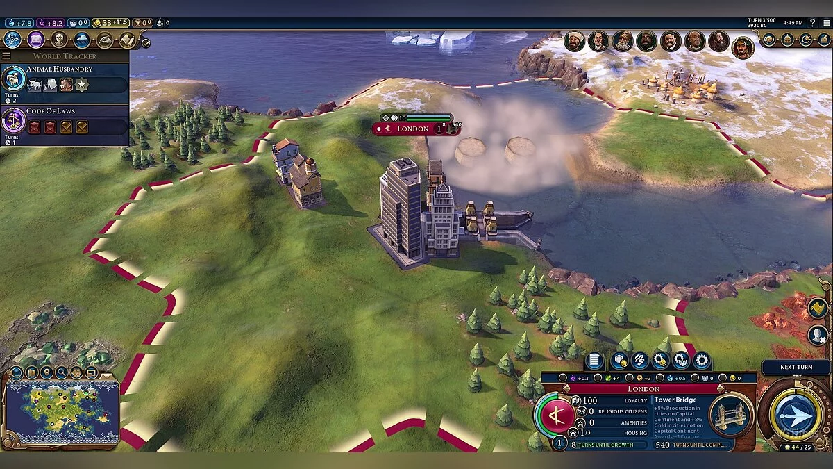 Sid Meier's Civilization 6 — Тауэрский мост (World Wonder)
