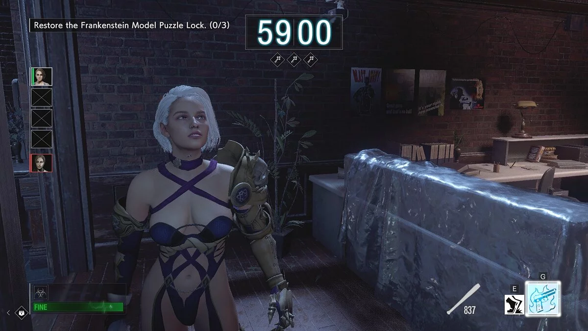 Resident Evil: Resistance — Джилл у костюмі із Soul Calibur 6