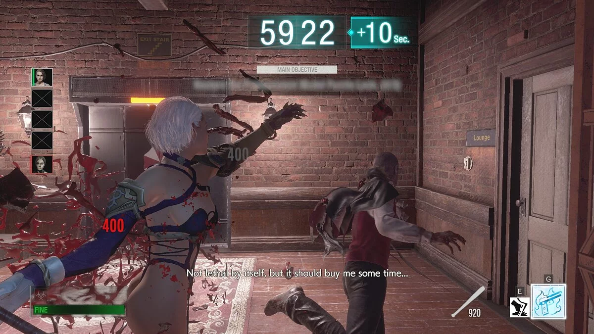 Resident Evil: Resistance — Джилл у костюмі із Soul Calibur 6