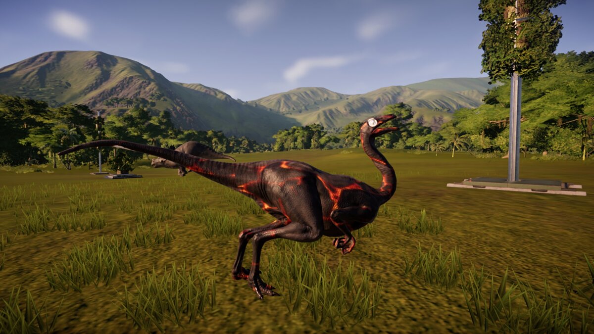 Jurassic World Evolution — Lava struthiomeme