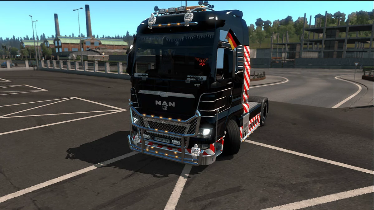 Euro Truck Simulator 2 — Мод на тюнинг от D.B Creation ETS2 1.37.x + Multiplayer