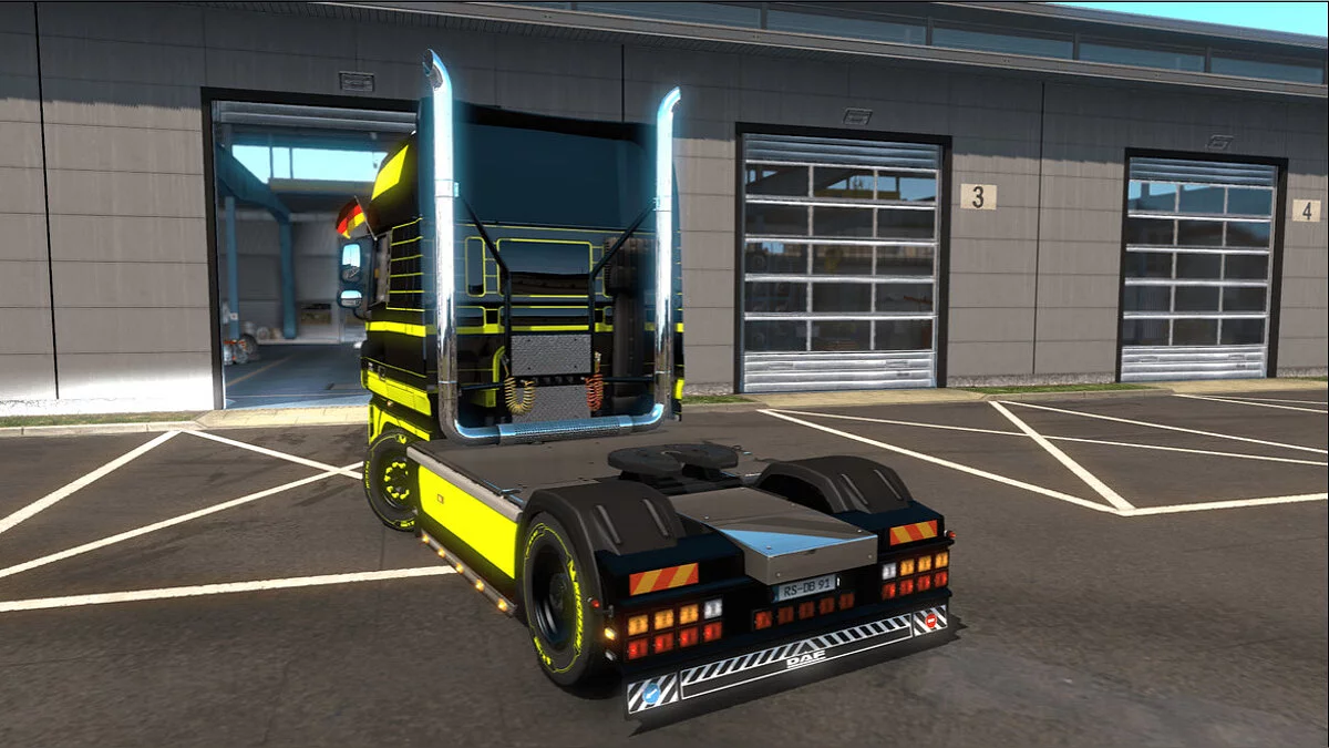 Euro Truck Simulator 2 — Мод на тюнинг от D.B Creation ETS2 1.37.x + Multiplayer