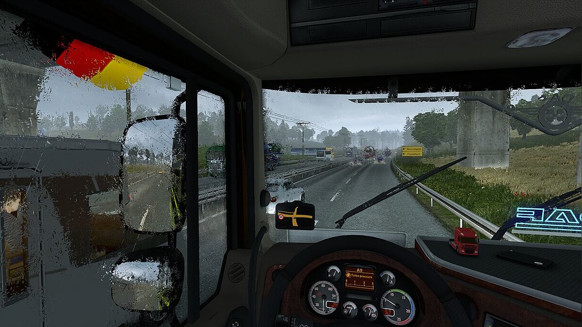 Euro Truck Simulator 2 — Realistic Weather Effects. Weather effect: Rain from D.B Creation ETS2 1.37.x