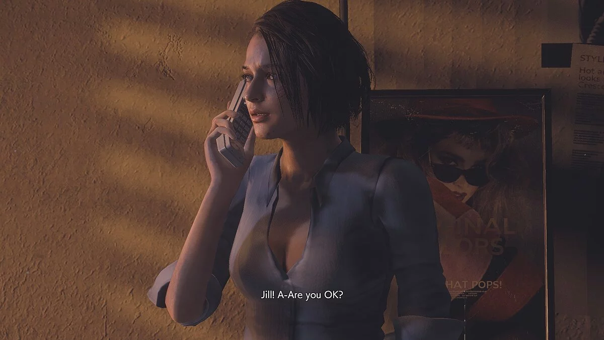 Resident Evil 3 — Джилл в костюме учителя