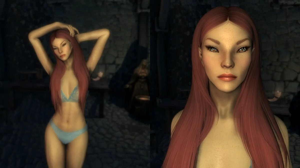 Elder Scrolls 5: Skyrim Special Edition — HD пресеты женских персонажей