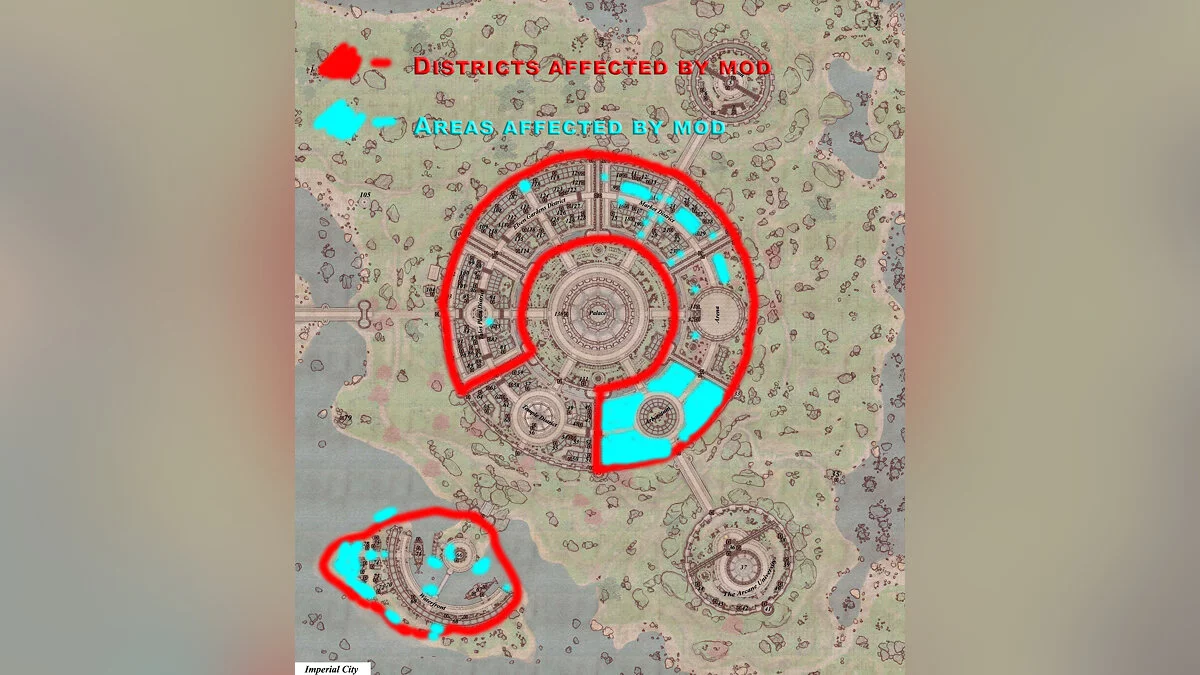 The Elder Scrolls 4: Oblivion — Поліпшене імперське місто