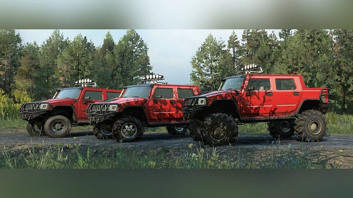SnowRunner — Хуммер Х2 Мод