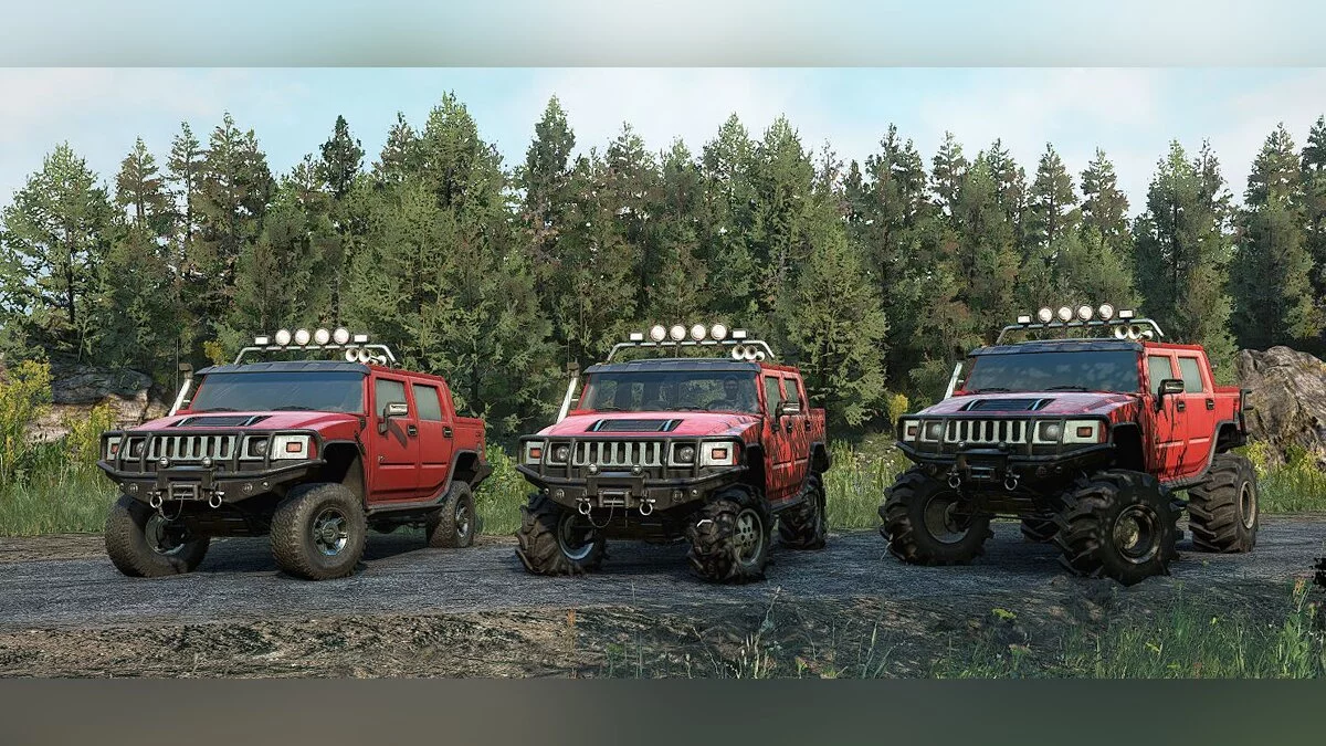 SnowRunner — Хуммер Х2 Мод