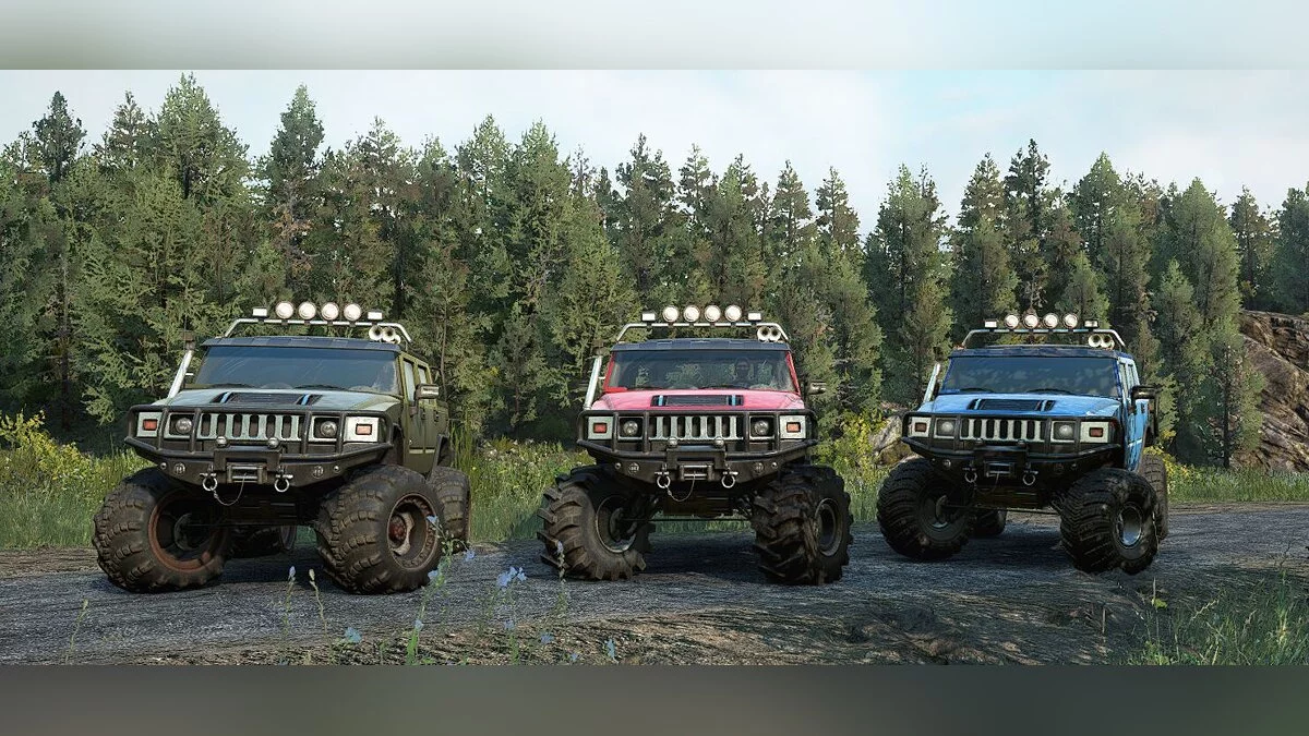 SnowRunner — Хуммер Х2 Мод