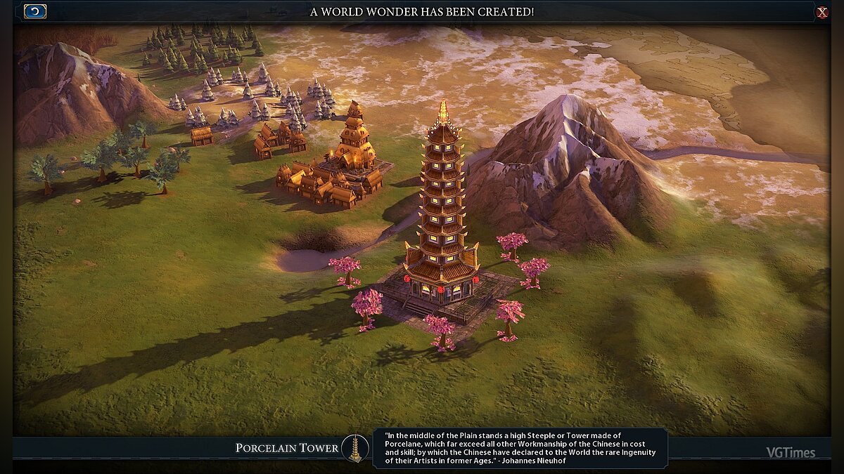 Sid Meier&#039;s Civilization 6 — Porcelain Tower (World Wonder)