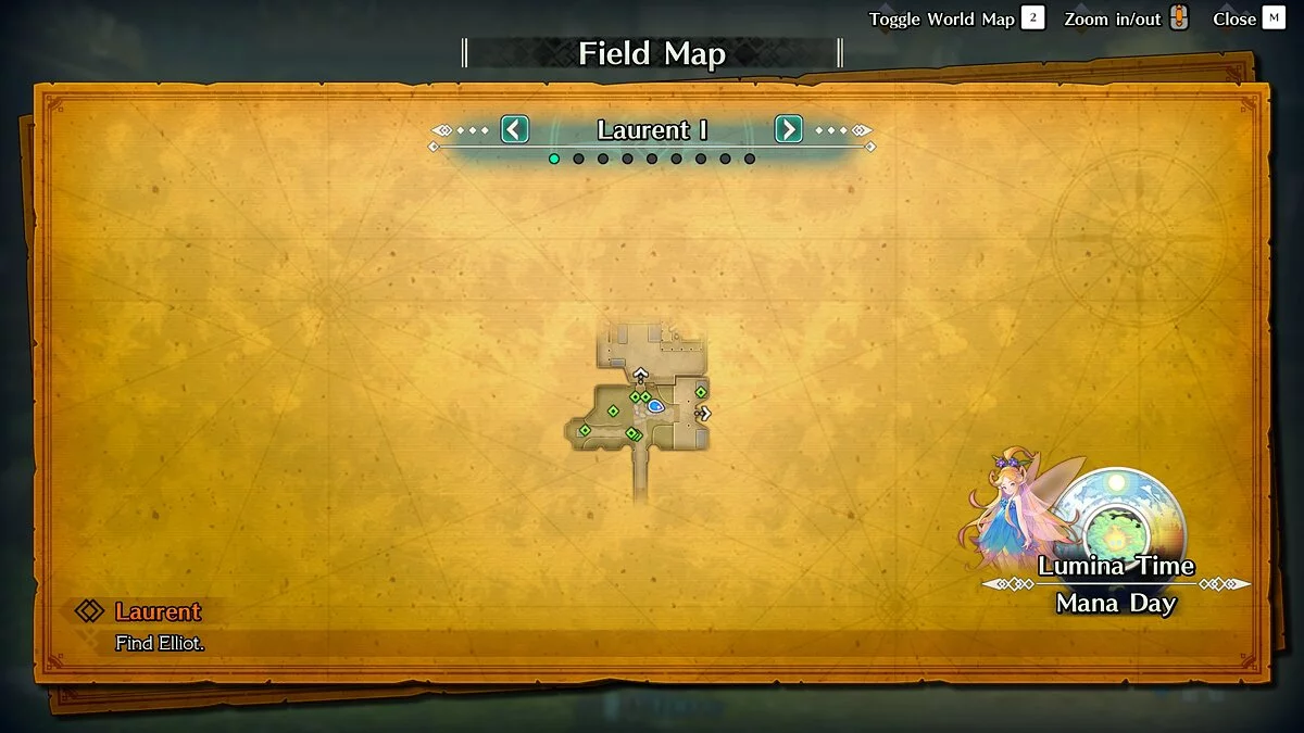 Trials of Mana — Невидимі квестові маркери