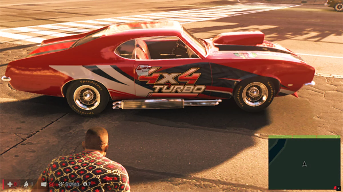 Mafia 3 — Гоночная раскраска