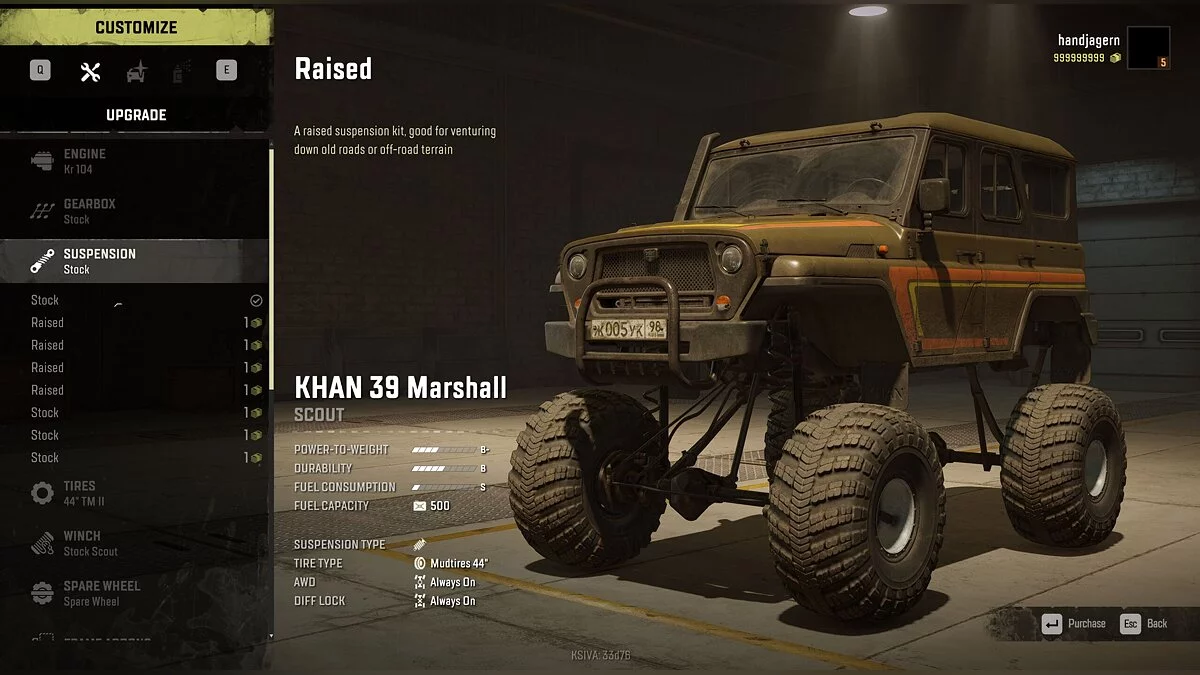 SnowRunner — Улучшенный Khan 39 Marshall