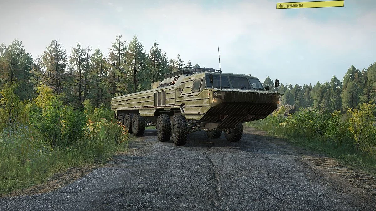 SnowRunner — BAZ-6944 и BAZ 69481M