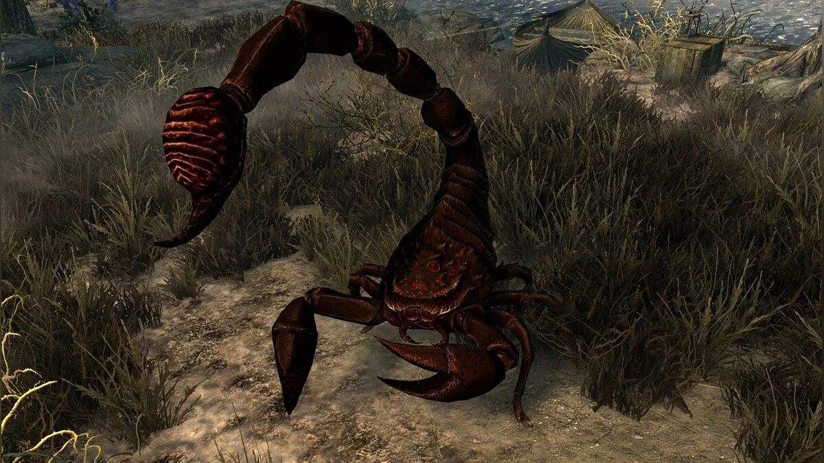 Elder Scrolls 5: Skyrim Special Edition — Giant scorpions