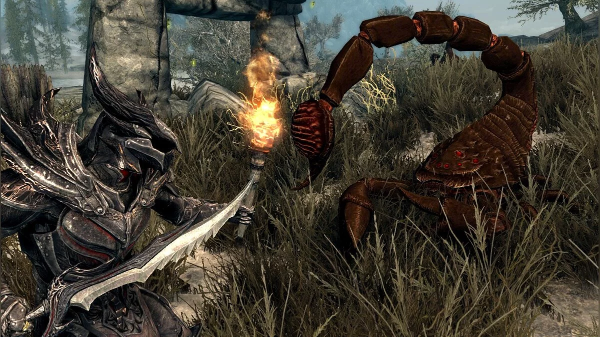 Elder Scrolls 5: Skyrim Special Edition — Гигантские скорпионы