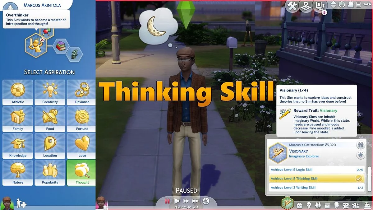 The Sims 4 — Ability to think