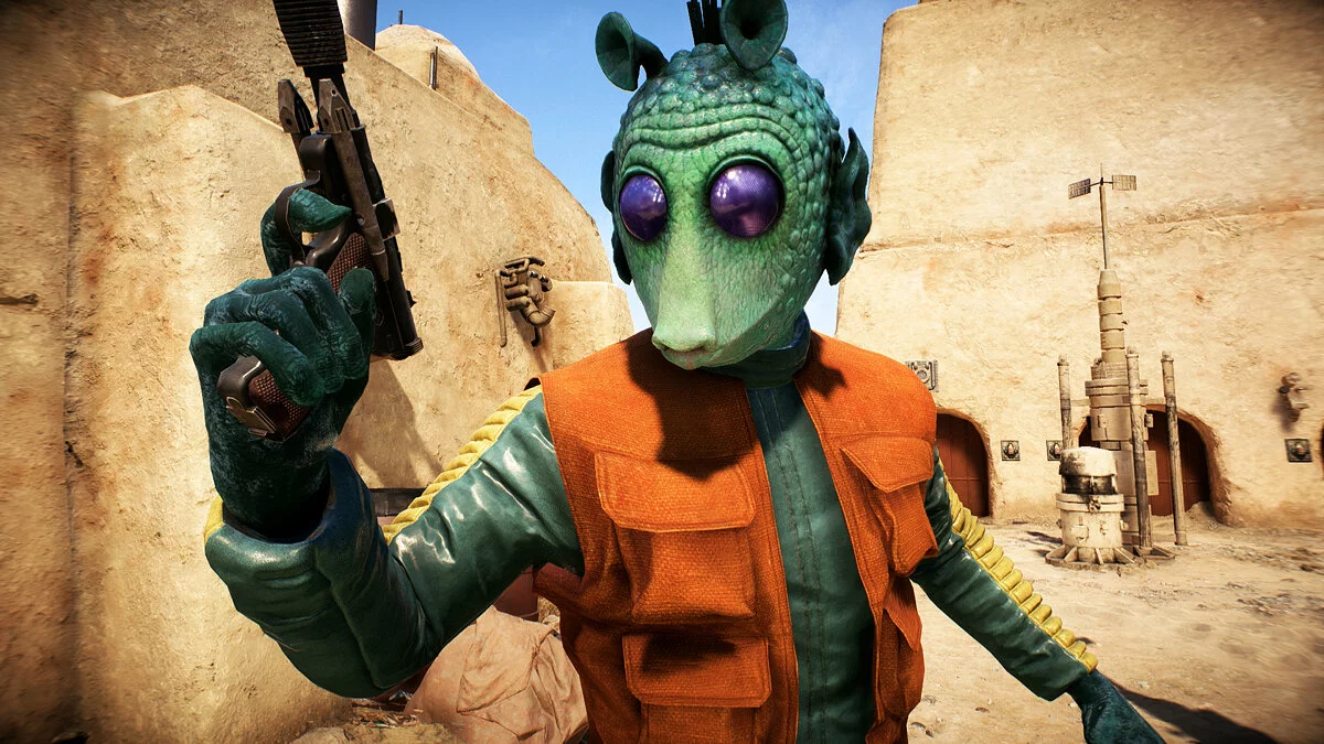 Star Wars: Battlefront 2 — Greedo from the game Battlefront 2015