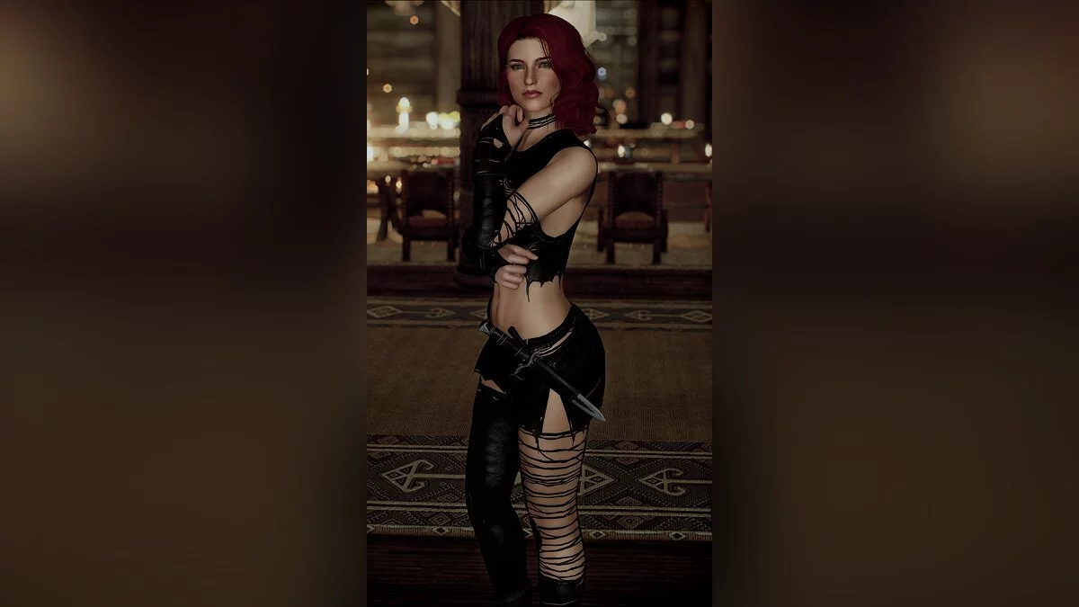 Elder Scrolls 5: Skyrim Special Edition — Кирстен - озвученный компаньон