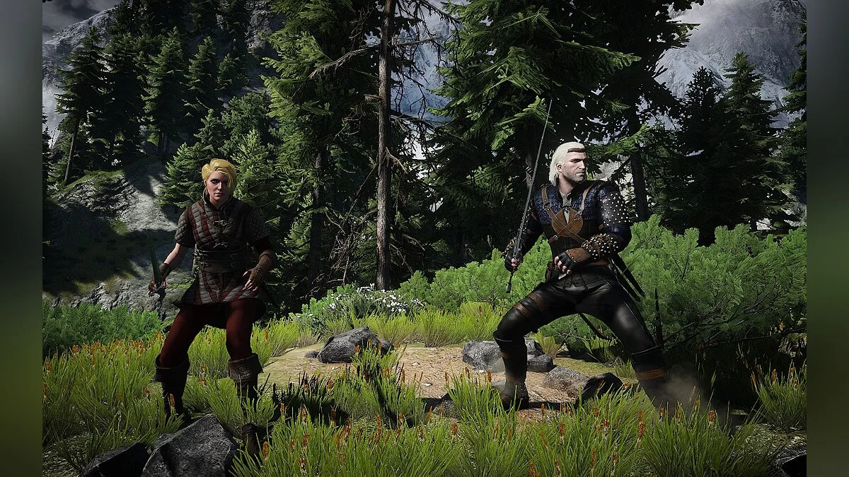 The Witcher 3: Wild Hunt - Complete Edition — Альтернативный костюм и внешний вид Цири