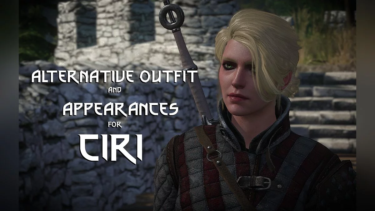 The Witcher 3: Wild Hunt - Complete Edition — Ciri's alternate costume and appearance