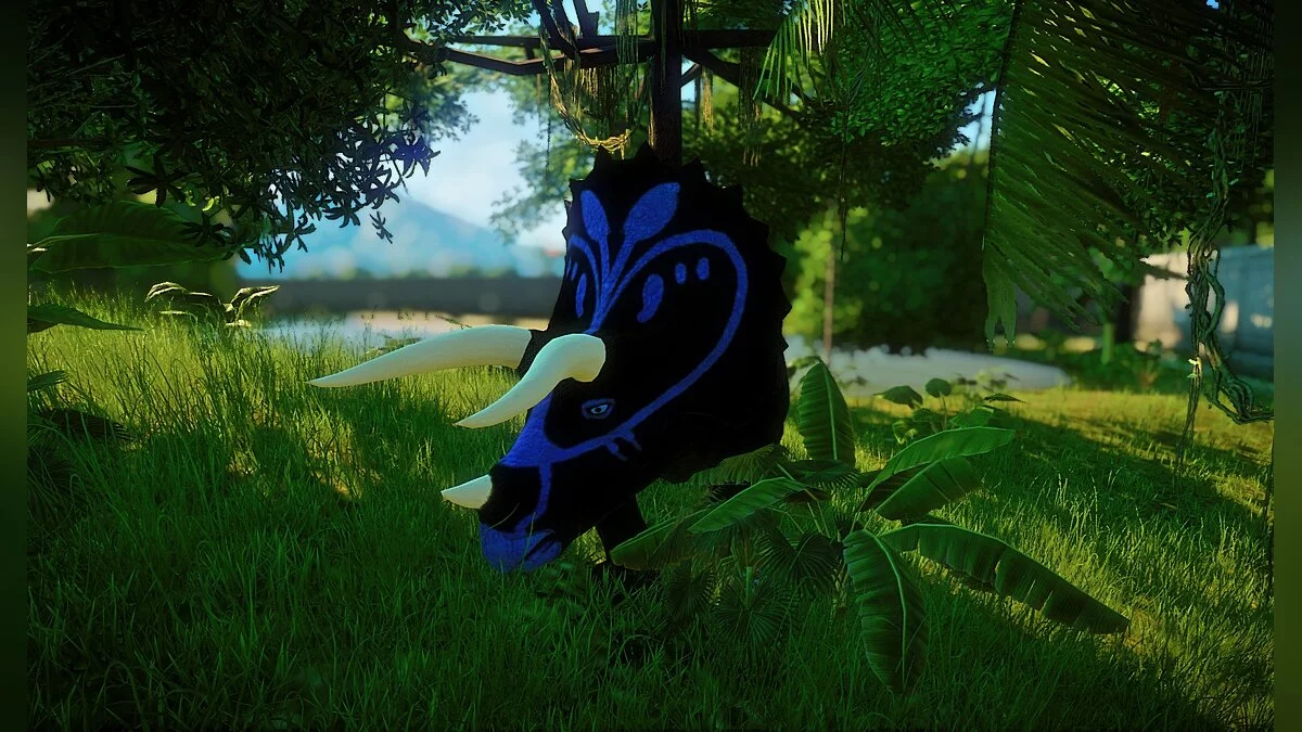 Jurassic World Evolution — Неоновий трицератопс