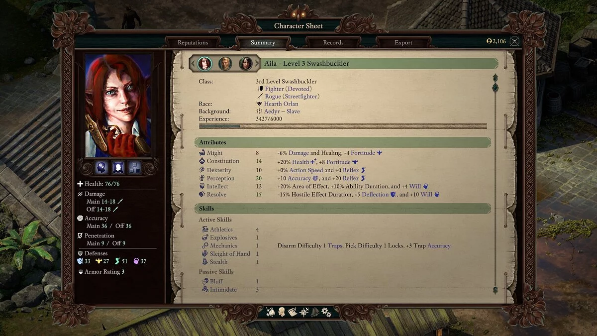 Pillars of Eternity 2: Deadfire — Збірка нових портретів героїв