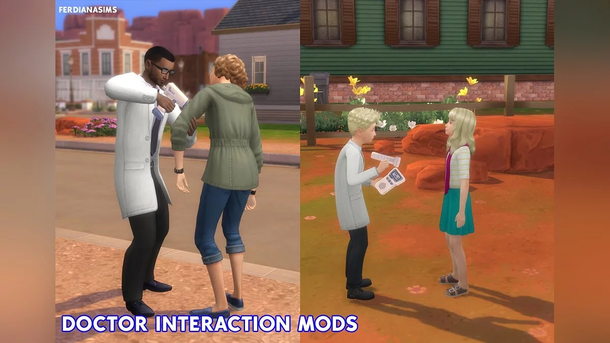 The Sims 4 — Nuevas interacciones para el médico