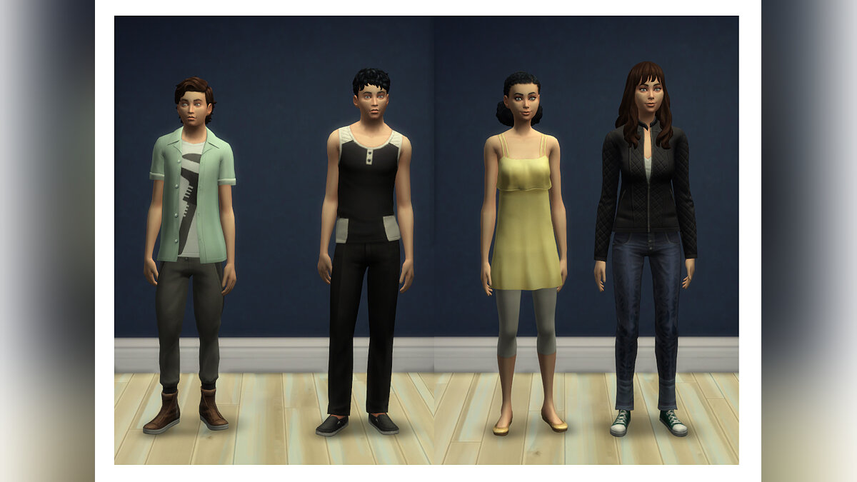 The Sims 4 — Teenagers are shorter