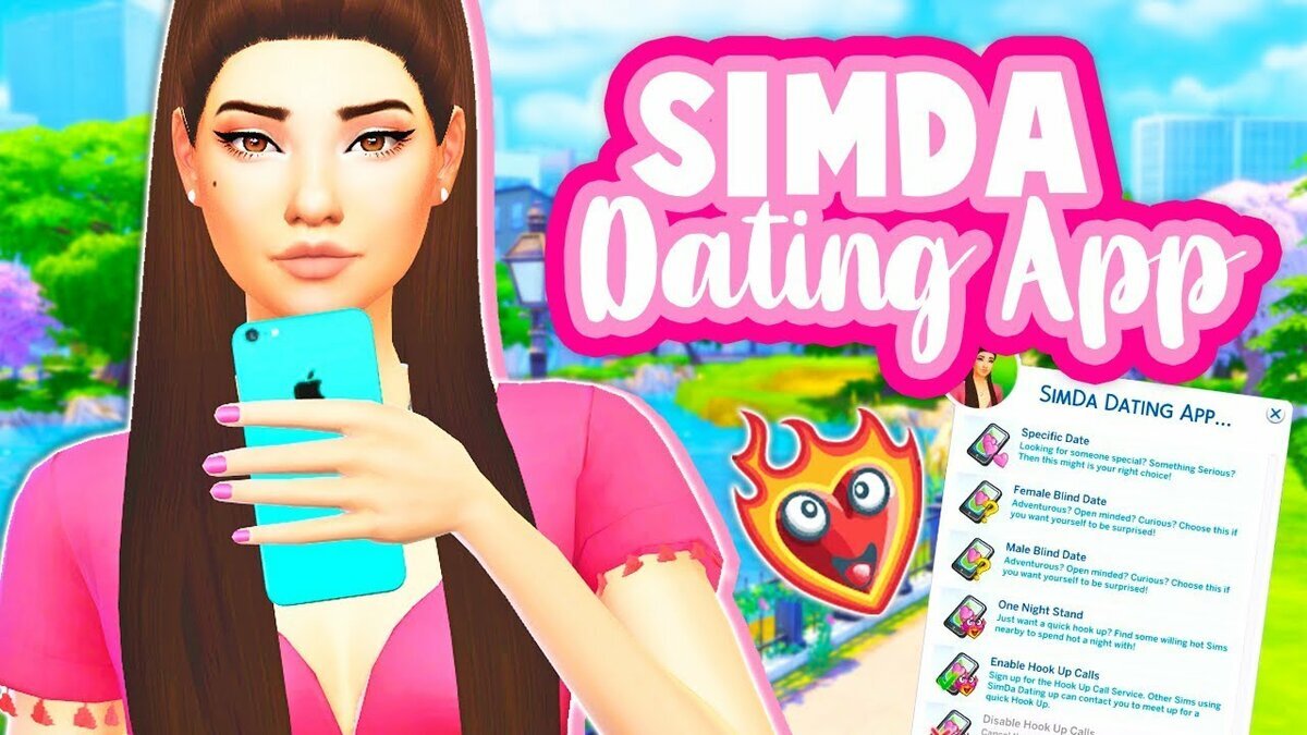 The Sims 4 — SimDa dating app (05/16/2020)