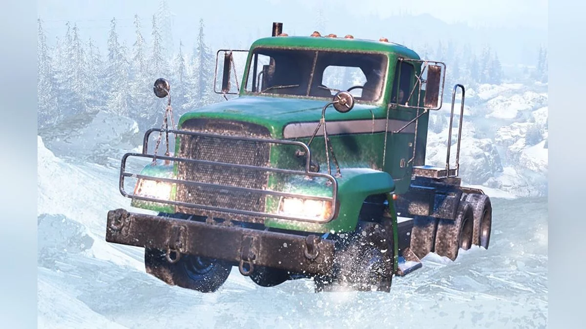 SnowRunner — Freightliner M916A1 modificado