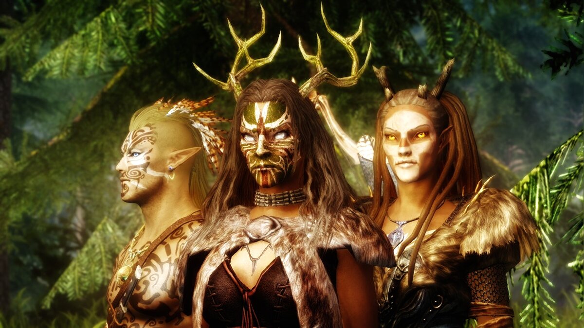 The Elder Scrolls 5: Skyrim Legendary Edition — A large number of horns