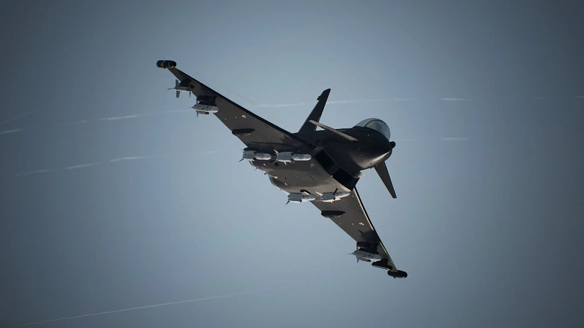 Ace Combat 7: Skies Unknown — Чорне забарвлення для літака Eurofighter
