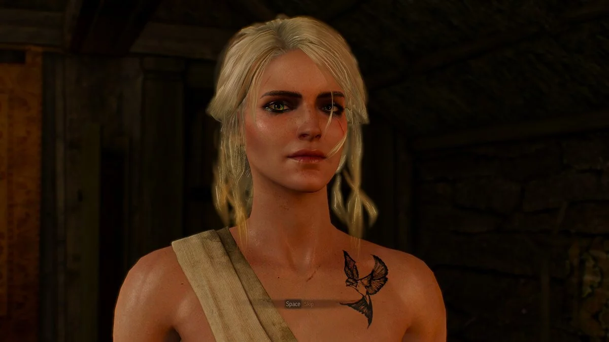 The Witcher 3: Wild Hunt - Complete Edition — Tattoo for Ciri