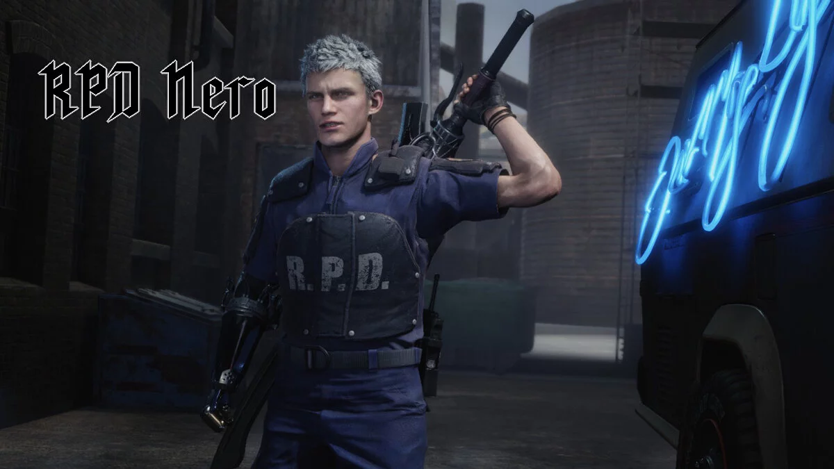 Devil May Cry 5 — Неро у формі RPD