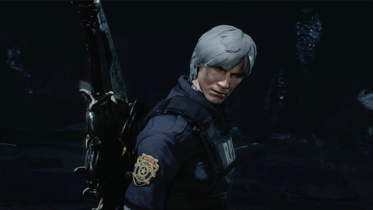Devil May Cry 5 — Данте у формі Raccoon Police Department