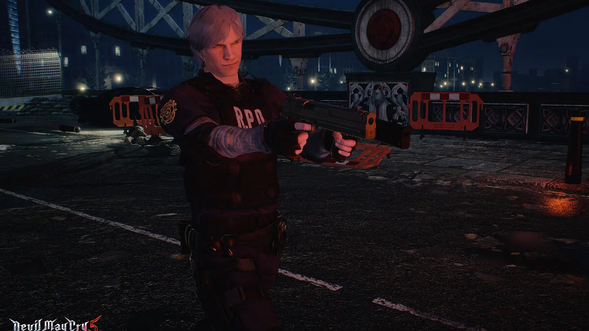 Devil May Cry 5 — Данте у формі Raccoon Police Department
