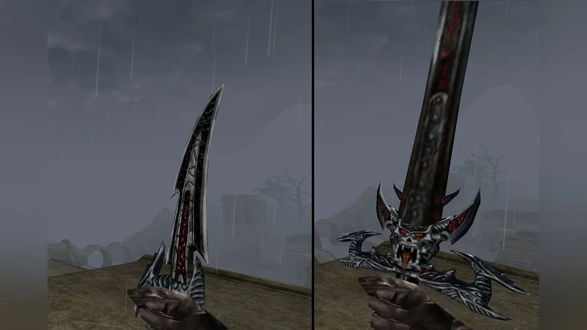 Elder Scrolls 3: Morrowind — Improved Daedric Sword and Dagger