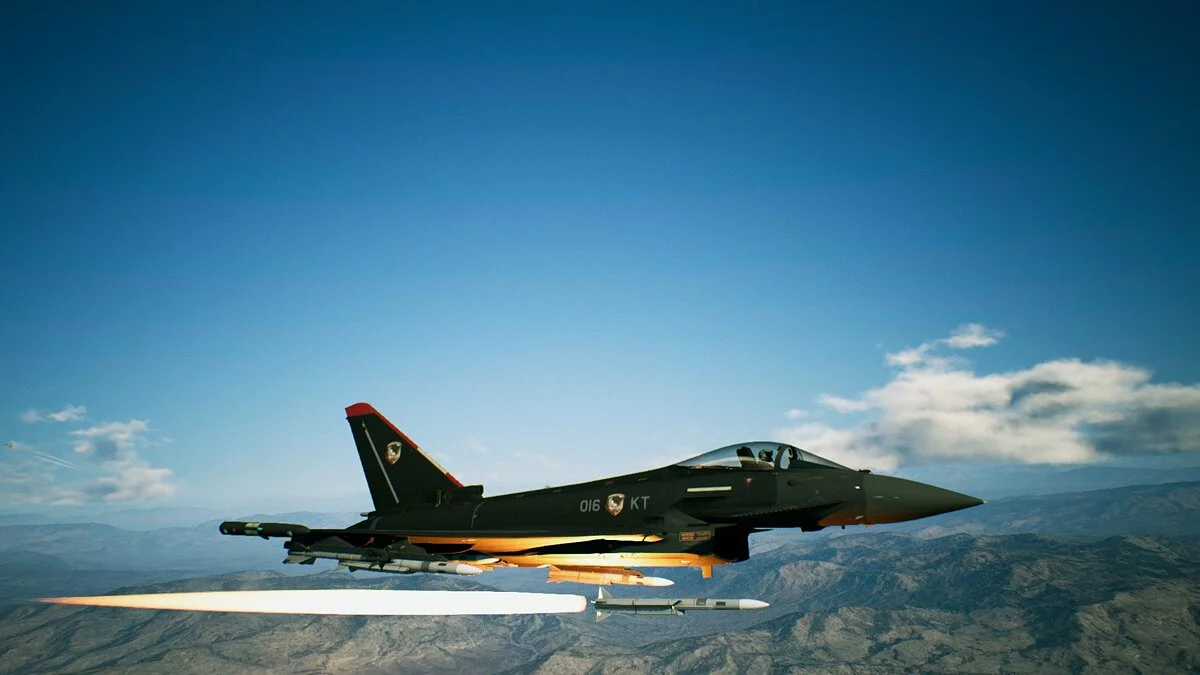 Ace Combat 7: Skies Unknown — Раскраска для самолета Eurofighter Typhoon