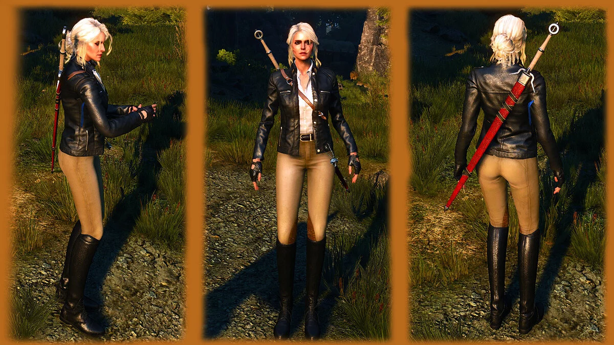 The Witcher 3: Wild Hunt - Complete Edition — Ciri retro vaquera