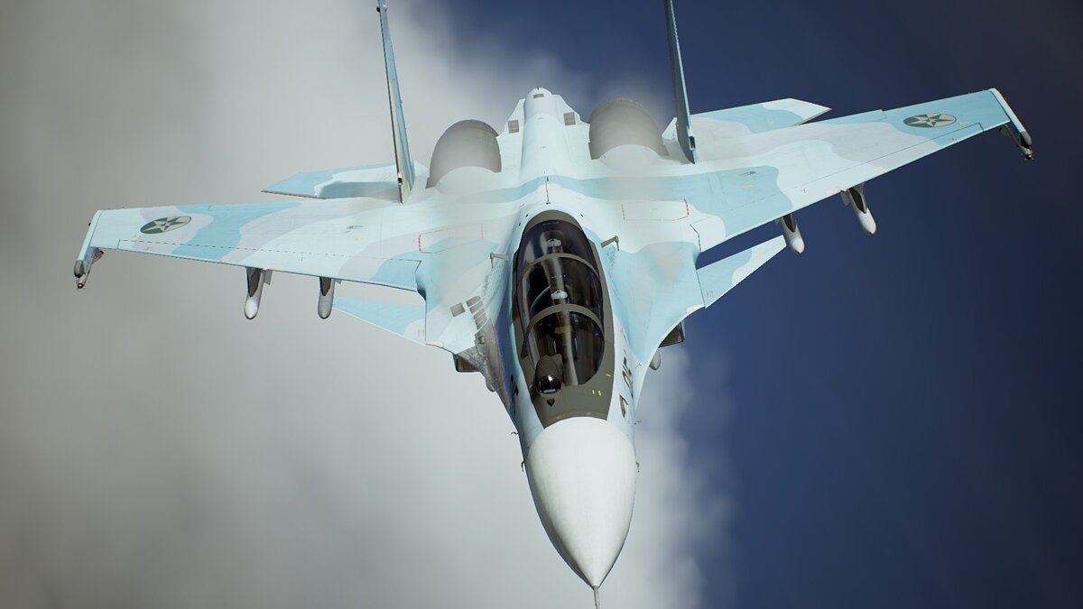 Ace Combat 7: Skies Unknown — Improved camouflage for Su-30SM